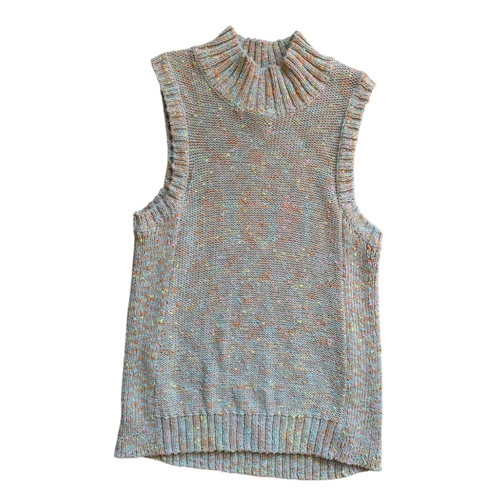 Kenar Multicolour Knit Sleeveless Top